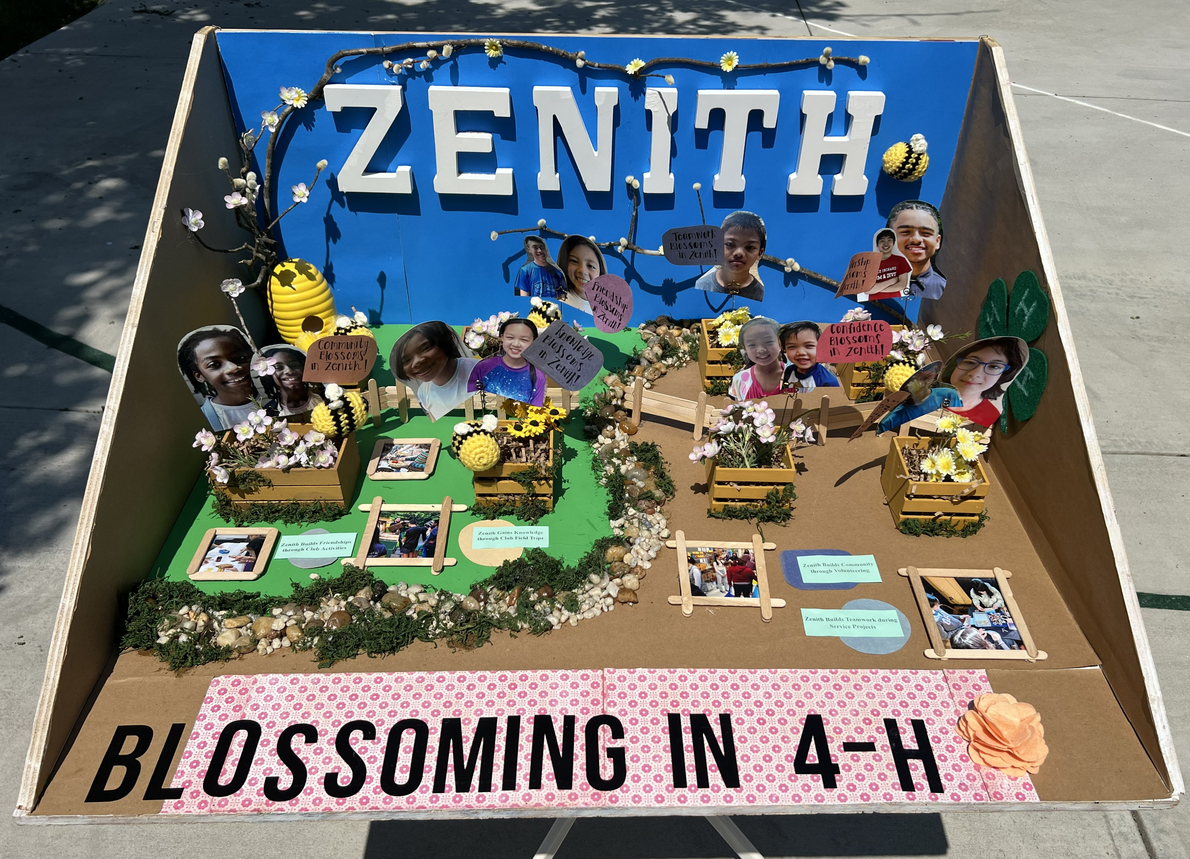 2025 club booth at the Montgomery County Fair